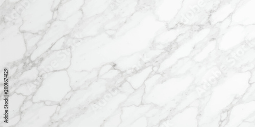 An abstract white marble texture blends with a frozen winter nature pattern to create a cold stone surface background resembling frost and snow under a light blue sky