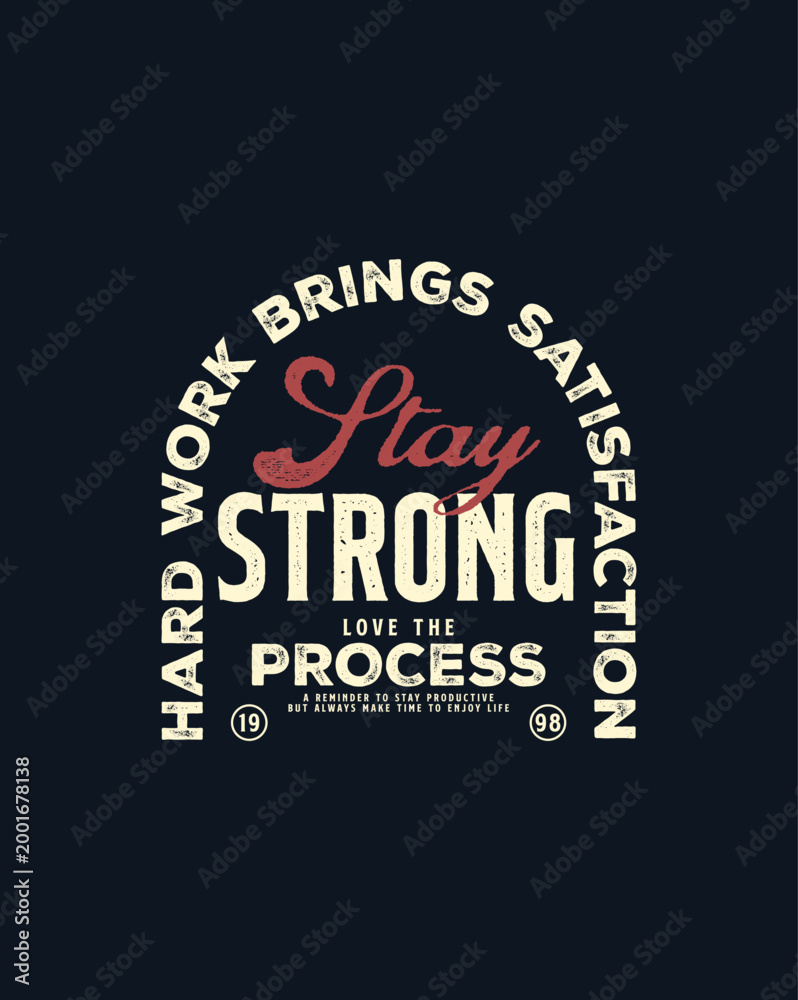Fototapeta premium streetwear Retro Vintage typography aesthetic quotes template