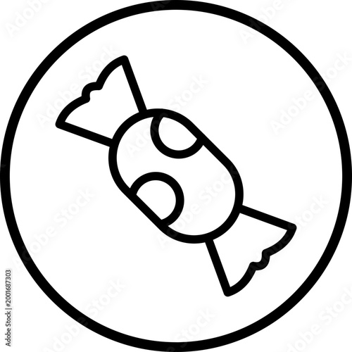 Candy Line Icon Style