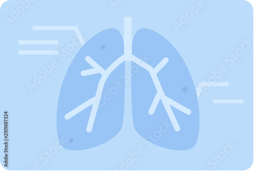 Lungs diagram