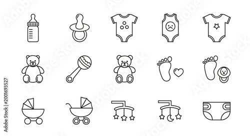 Baby Icons: Newborn Essentials Collection