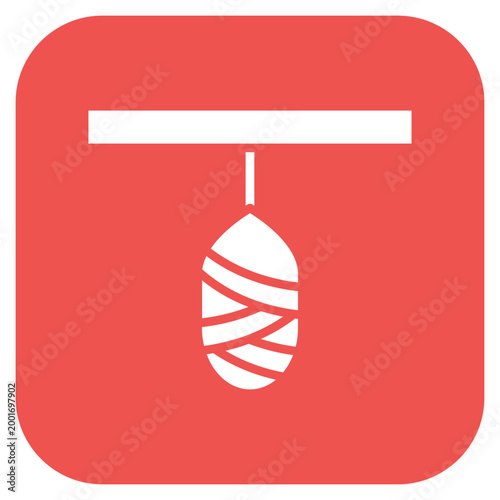 Silk Cocoon Icon Style