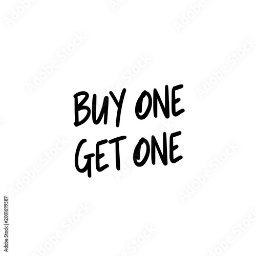 Buy one get one icon logo design. BOGO sale sign and symbol. Buy one get one free icon. Shopping promotion for retail stores.
