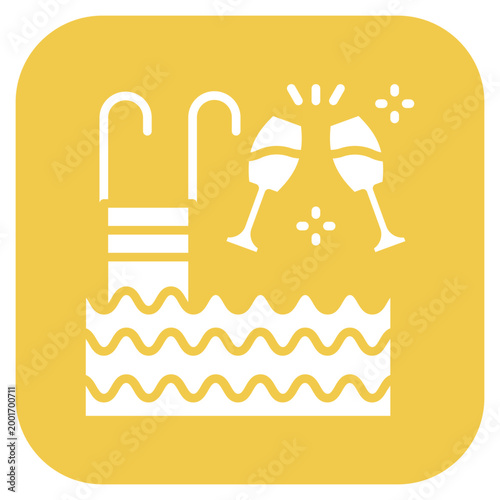 Pool Party Icon Style