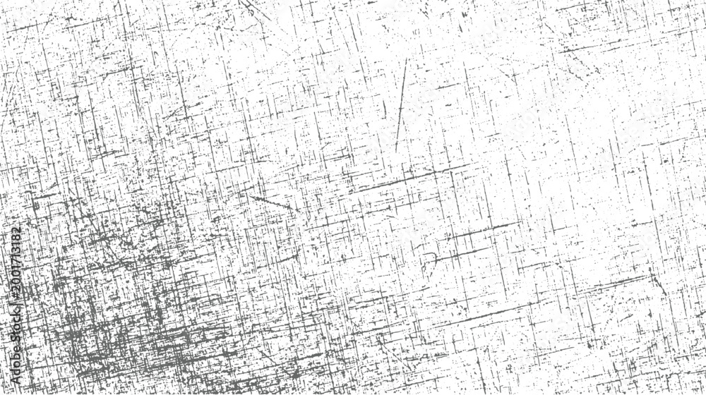 Fototapeta premium Abstract pattern of dense intersecting grey lines and dots on a white background texture grunge scratch