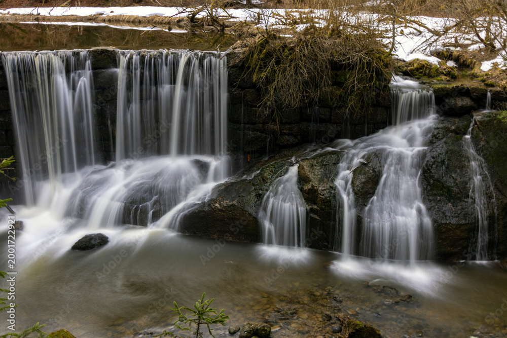 Fototapeta premium Geratser Wasserfall