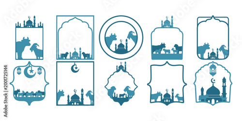 Eid Al-Adha Frame Background
