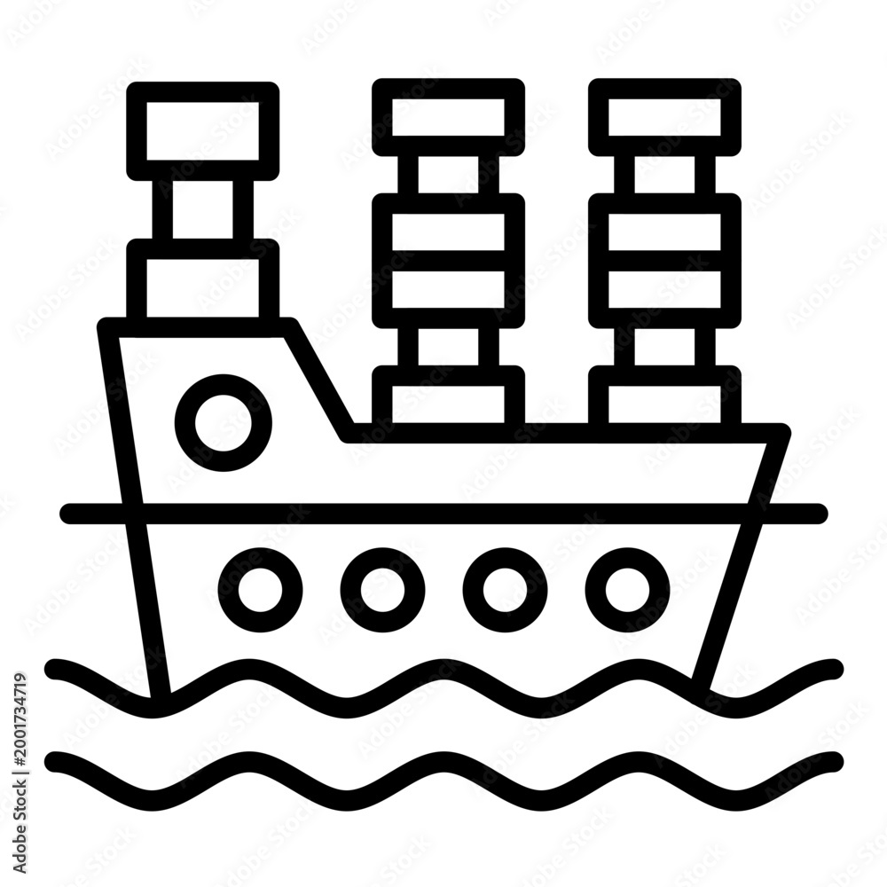 Obraz premium Cruise Icon