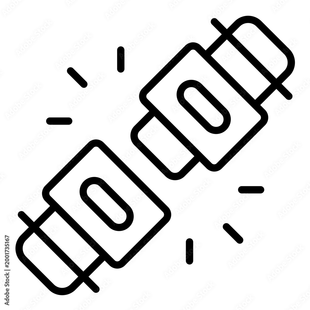Fototapeta premium Belt Icon