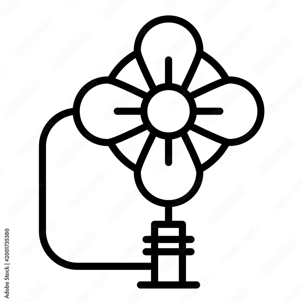 Obraz premium Flower Icon