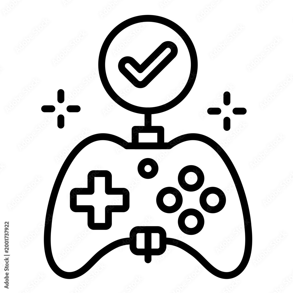 Fototapeta premium Joypad Icon