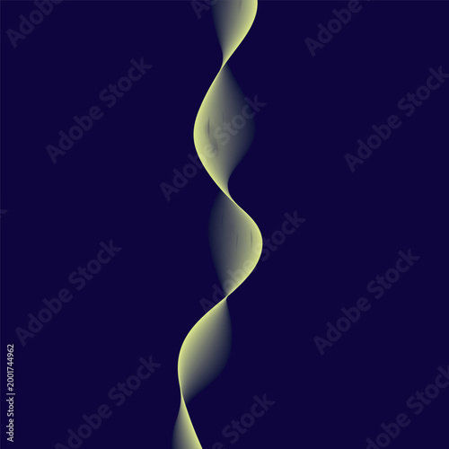 Abstract vector illustration of a pregnant woman silhouette with a blue ribbon and pink wave patterns on a light smoke texture background design.