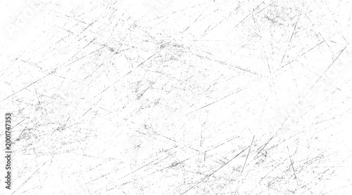 Abstract distressed grunge texture with scattered dots and lines on white background
