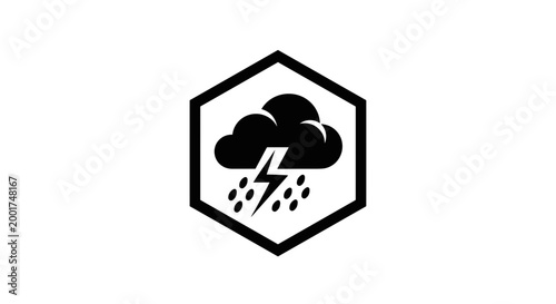 Weather Storm Icon Rain Cloud.