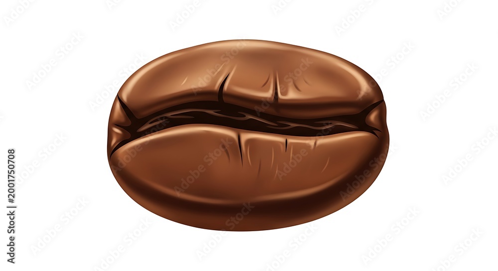 Fototapeta premium Dark Brown Coffee Bean