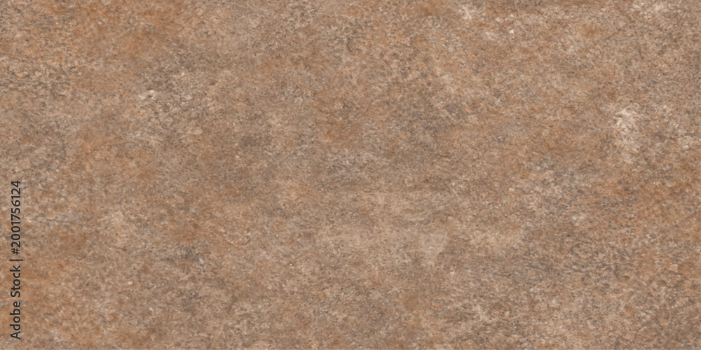 Fototapeta premium A rough grunge pattern of old brown rock material creates a natural textured stone wall surface with a macro closeup design