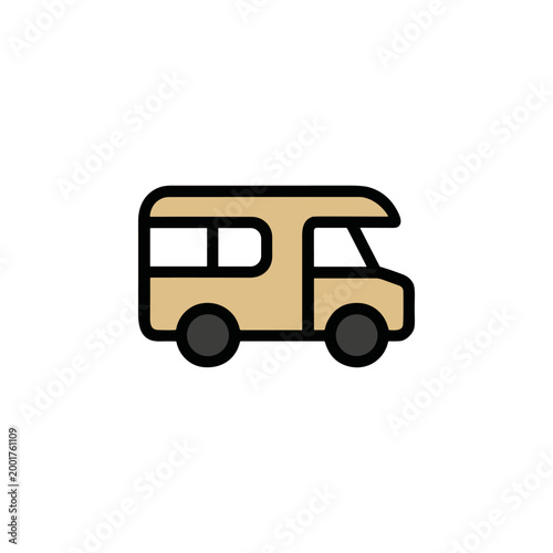 RV Camper Icon