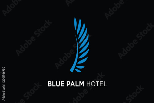 Modern Logo Design, Hotel Brand Identity, Graphic Art, Digital Creation, Minimalist Aesthetic, Creative Approach
