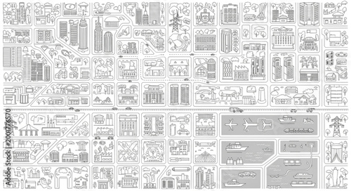 Ancient Egyptian Hieroglyphs Detailed Illustration.