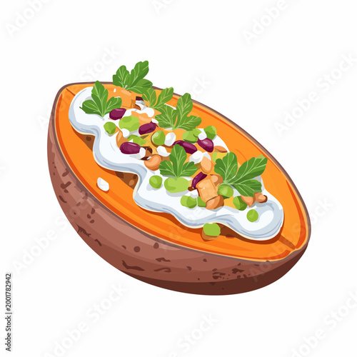 Loaded Sweet Potato Bowl
