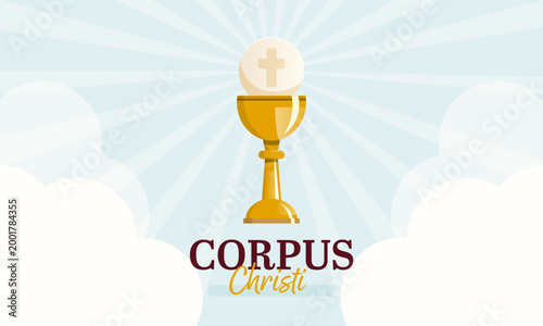 Solemnity of the most holy and blood of Christ banner