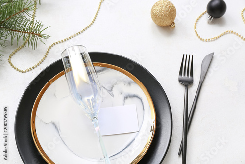 Beautiful table setting for...