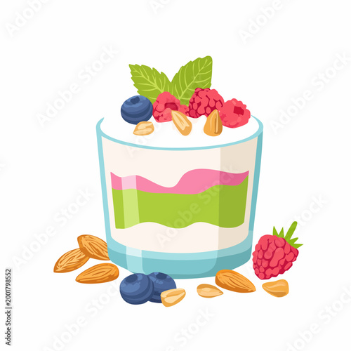 High-Protein Dessert Bowl mit Skyr & Beeren