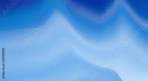 Abstract Blue Liquid Wave Background with Smooth Gradient and Motion Blur
