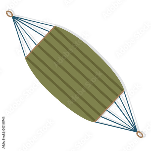 hammock top view, hammock overhead view.