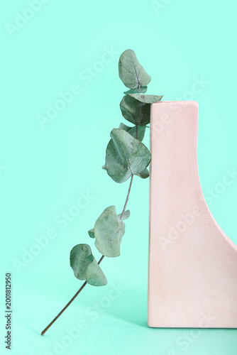 Decorative plaster podium w...