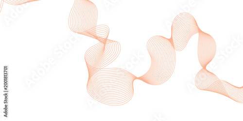 Fresh pink feather and ribbon isolated on white background with a cracked brown chicken eggshell and breakfast sausage illustration