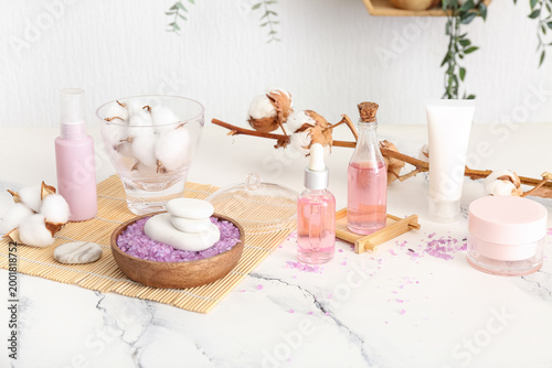 Set of cosmetic products, b...