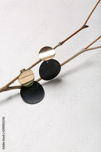 Tree branches with stylish ...