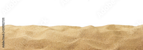 Sand dune landscape with natural sandy environment and textured surface features