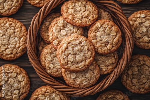 Warm hearty cookies for cozy snacking