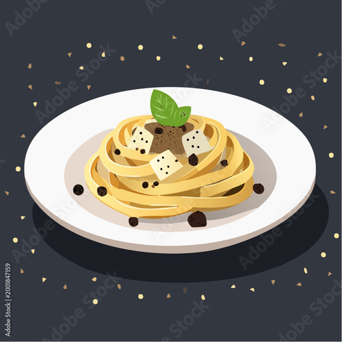 Luxus Trüffel Pasta Bowl