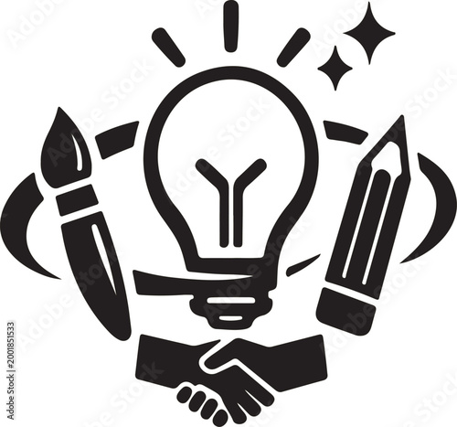 Modern Graphic Creative Design Icon