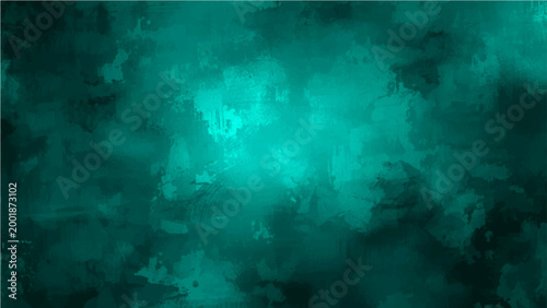 Vector Abstract turquoise masterpiece with textured wisps and dynamic light, evokes depth and a sense of movement. 