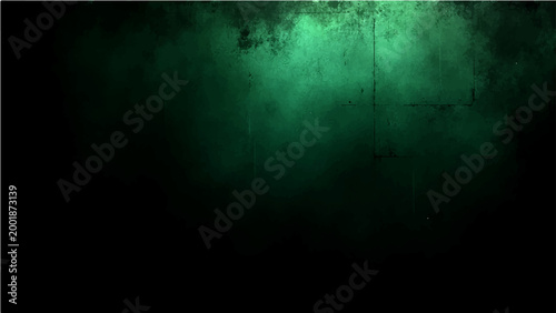 Vector Mysterious dark green textural grunge background, evoking depth atmosphere of enigma and mystique, perfect concept abstract.