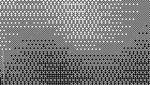 Bitmap dither pixel gradient effect texture. Abstract 8-bit halftone effects for vintage video, computer retro game design.Y2K halftone pixelated, grain, dot, noise art style—vector creative concept