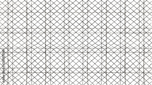 Geometric pattern of intersecting lines creating a symmetrical, abstract, and visually engaging design