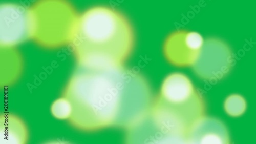 Scattered orbs at edges drifting inward, overlapping, forming cores, then sliding off transparent