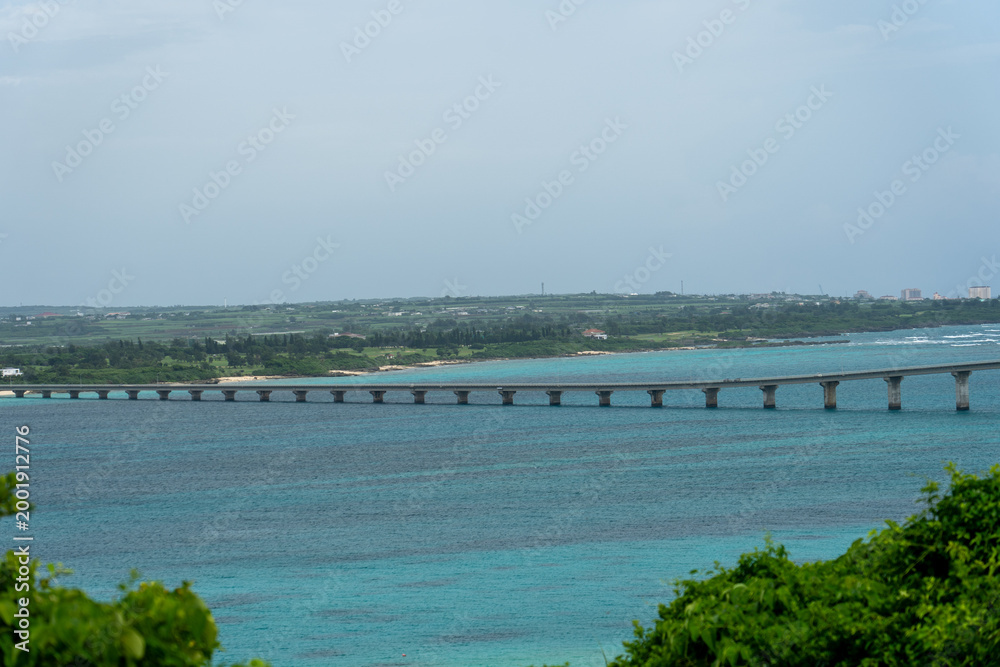 Fototapeta premium 【宮古島】伊良部大橋 / 【Miyako Island】Irabu bridge
