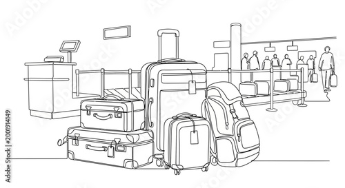 Luggage Suitcases and Travel Bags.