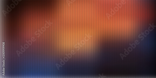 Photos Ribbed glass texture effect with vertical stripes