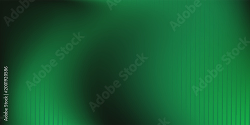 Dark, abstract background featuring a bright emerald light beam and a textured glass/foil effect. Ideal for digital security, technology, and luxury green backdrop