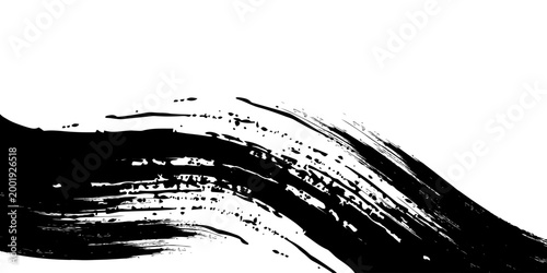 Vector grunge tire tracks road white background