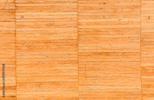 Close-up of a wooden parque...