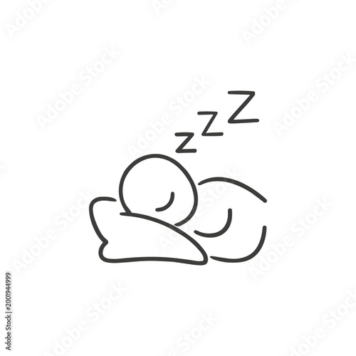 Sleeping Person Icon