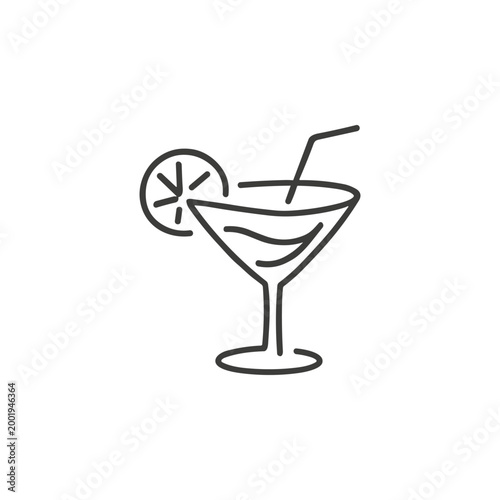 Cocktail Glass Icon